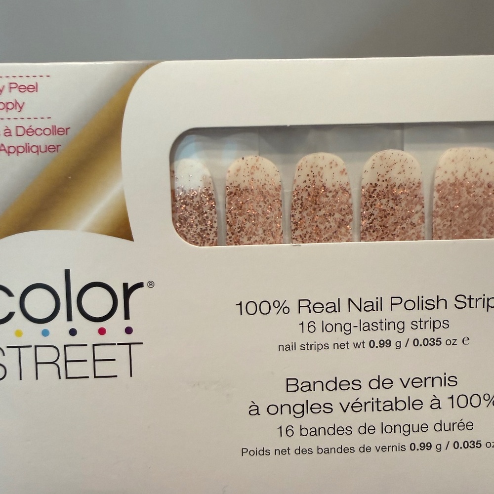Color Street Nail Polish strips, Coming up rose gold